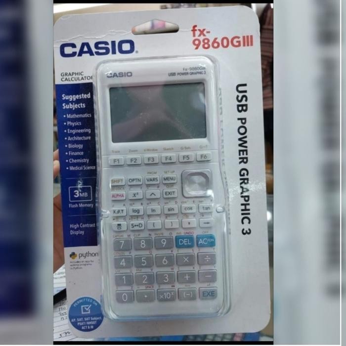 

Casio KALKULATOR Calculator Scientific FX 9860 G III FX9860G3 9860 G3