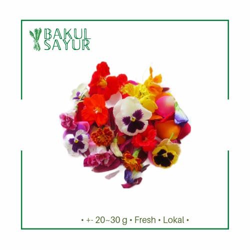 

Stok Baru Mix Edible Flowers 1 Pack