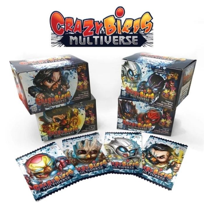 Mainan puzle karoman crazy bird batle Puzzle