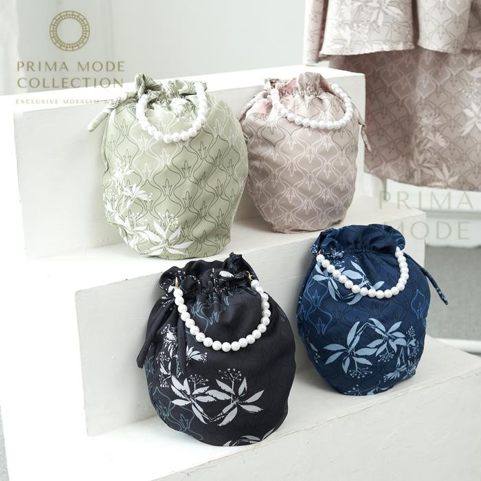 Pilihan- Prima Mode - Mukena Dewasa Silk Motif 2In1 Klamby Series