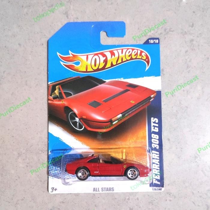 Pilihan- Hot Wheels Hotwheels Ferrari 308 Gts All Stars Red Merah Rare