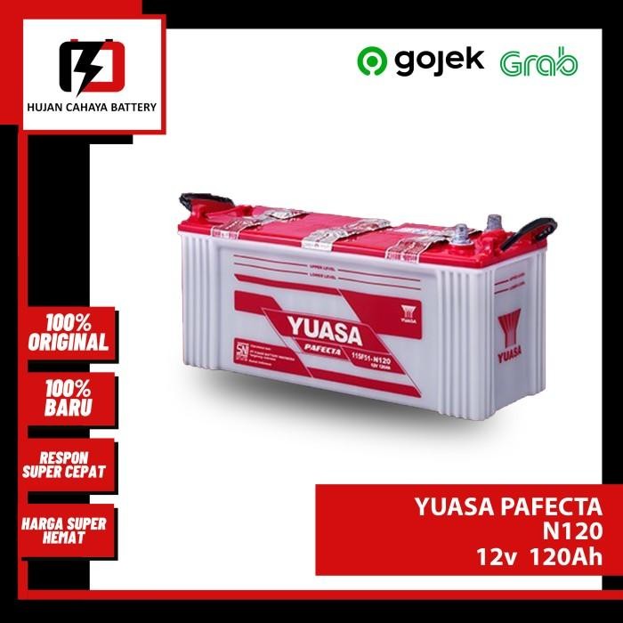 Terhemat Aki Mobil Yuasa Pafecta N120 / N-120 / N 120 - Aki Ud Quester Terlariss 