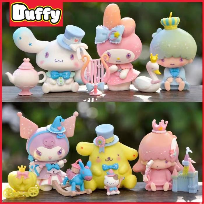 Duffy Toys Blind Box kuromi / Blind Box Kuromi / CinnamonDog / Melody / Kuromi / PuddingDog /