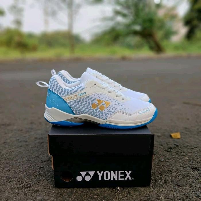 Yonnex Technology - Sepatu Olahraga Badminton Anak Berdecit Sepatu Bulutangkis Anak-Anak Size 33 34