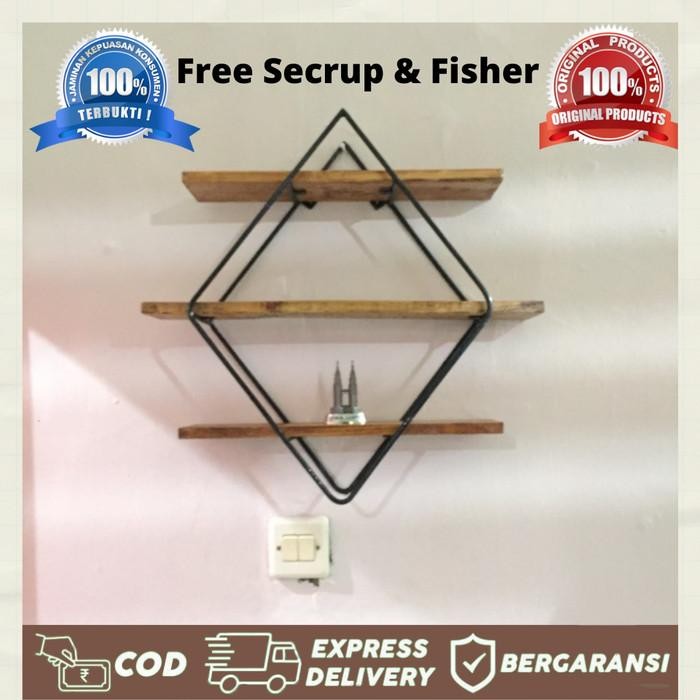 Rak Besi Dinding Dekorasi Rak Dinding Besi Bracket Minimalis