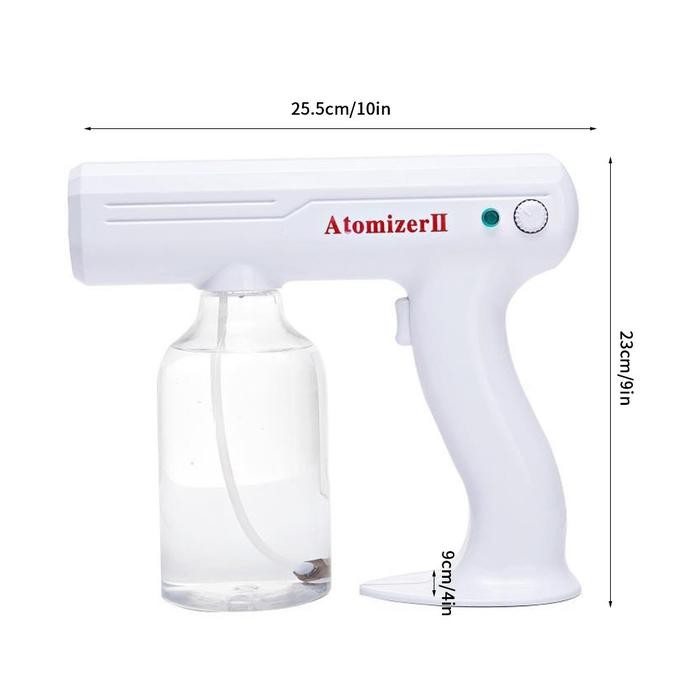 nano spray gun wireless disinfektan atomizer ii 800ml