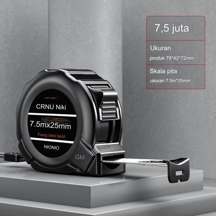 Meteran 10 Meter Paling Kuat Unik Stainless Meteran Baja Anti Karat Meteran 7 5 Meter Anti Karat