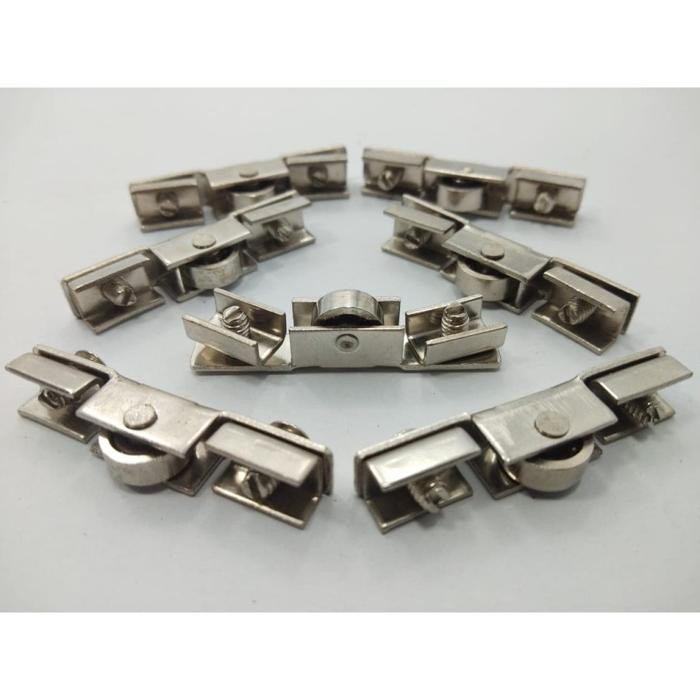 Roda Pintu Kaca Showcase - Roda Pintu Lemari Kaca Etalase Geser Kecil