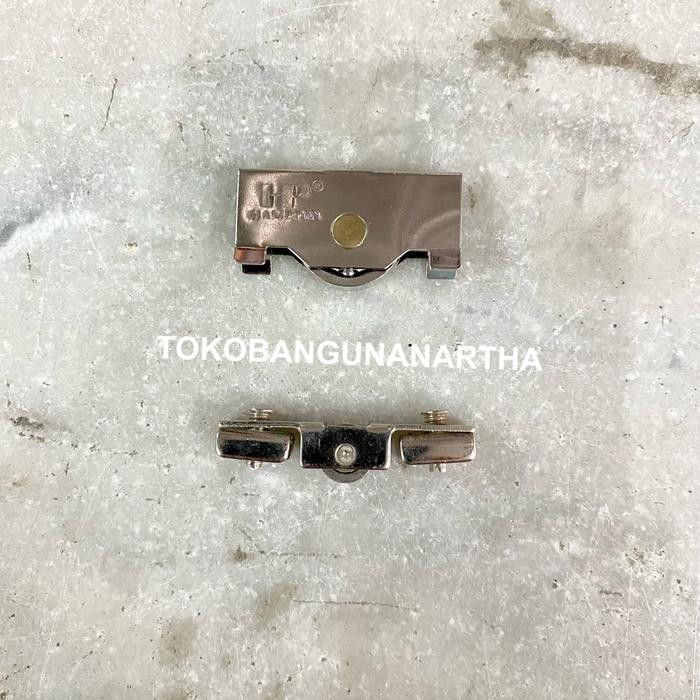 Toda Matex Besar Kecil / Roda Rel Sleding / Rel Etalase Lemari Kaca