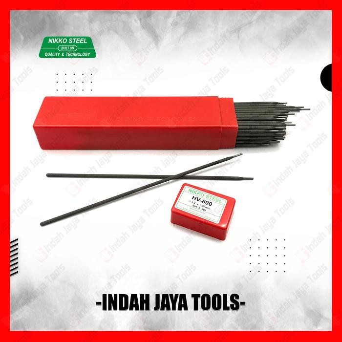 NIKKO STEEL HV-600 Kawat Las 3.2 4.0 mm Welding Electrode HV600