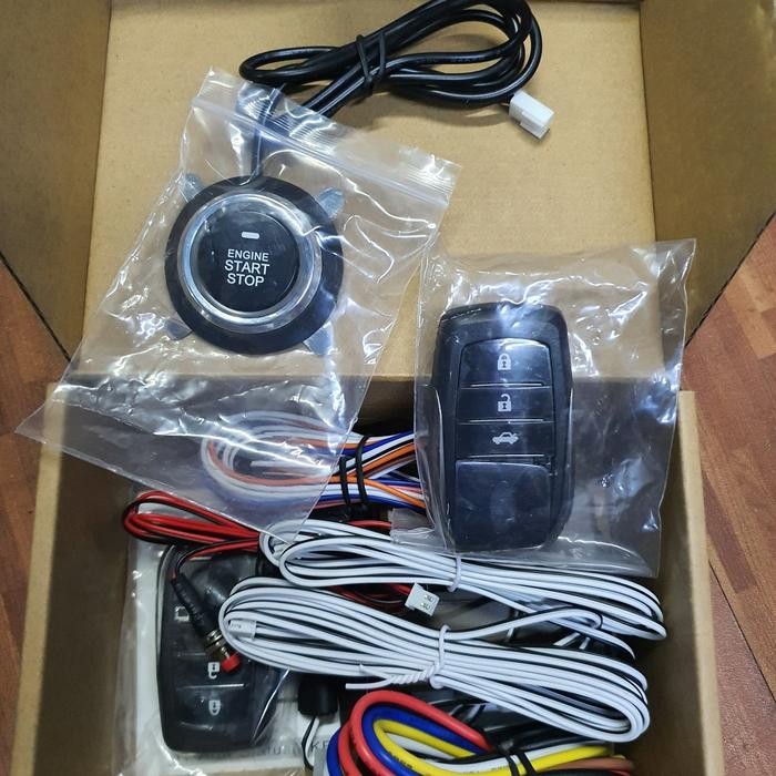 alarm mobil keyless entry + remote engine start Toyota Innova
