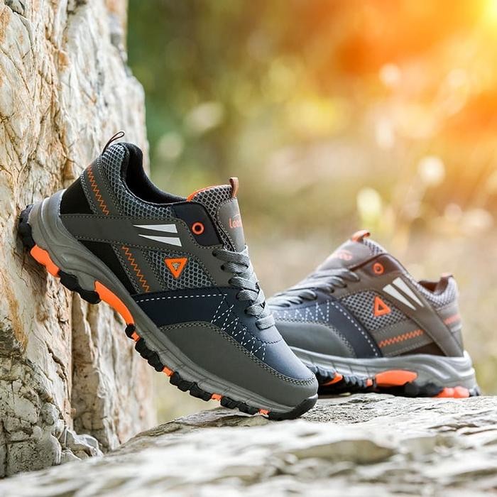 Eiger - Sepatu Hiking Pria Anti Air Sepatu Gunung Sepatu Outdoor Mh203