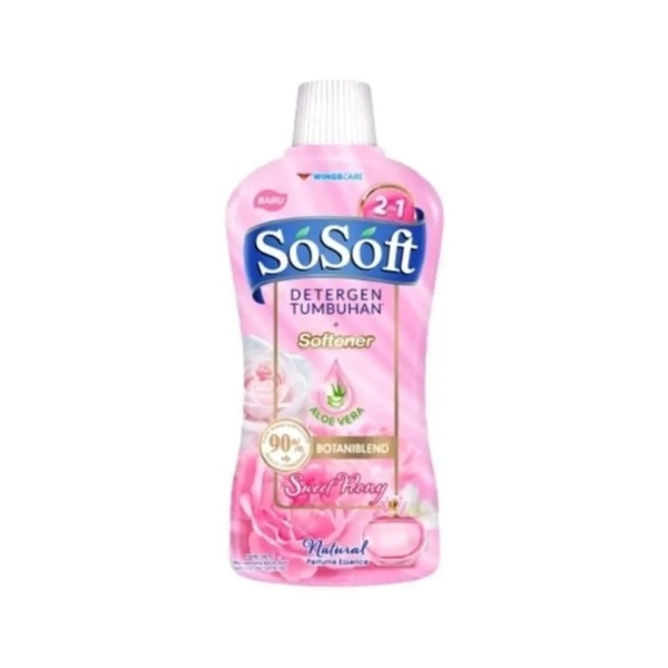 SOSOFT LIQDET SWEET PEONY BOTOL 700 ML