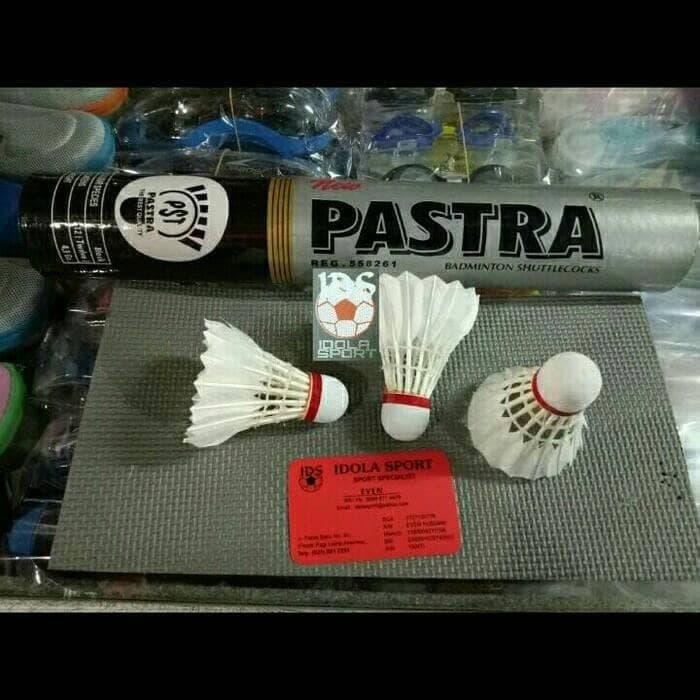Shuttlecock Pastra Silver / Hitam