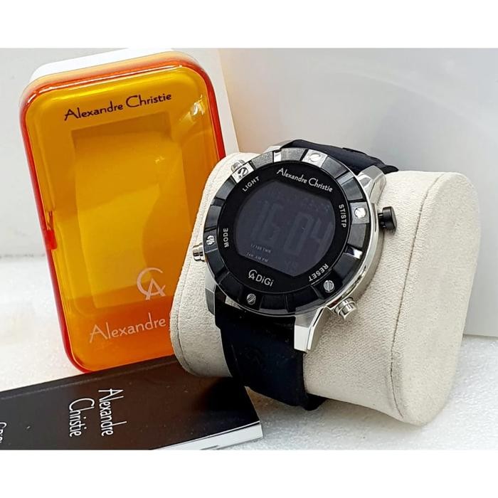 Jam Tangan Alexander Christie Mesin Digital Promo 