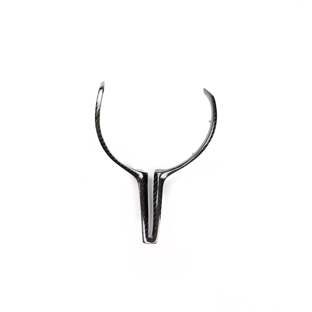 Applicable to BMW M series steering wheel carbon fiber T-shaped replacement lining car interior modi