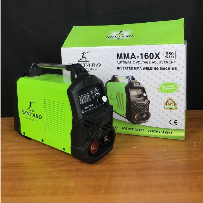 Travo Las mini Inverter 650 watt Kentaro MMA 160X mesin las heavy Duty 4.0mm