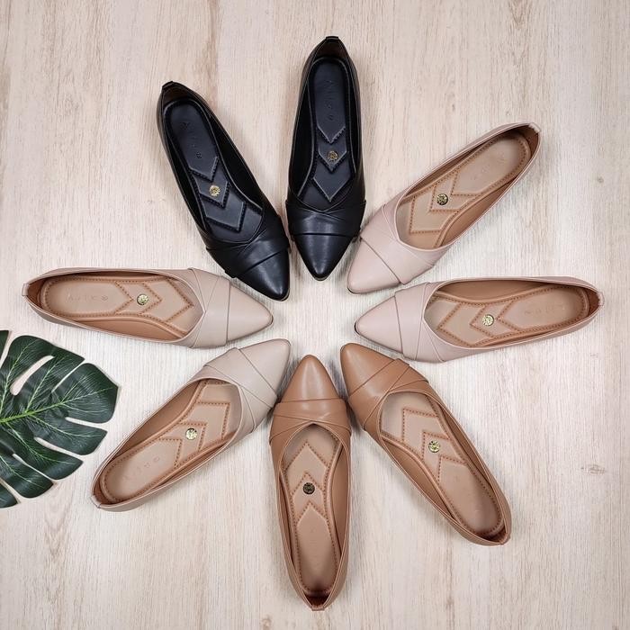 Donatello - Sepatu Flat Shoes Wanita Salvia