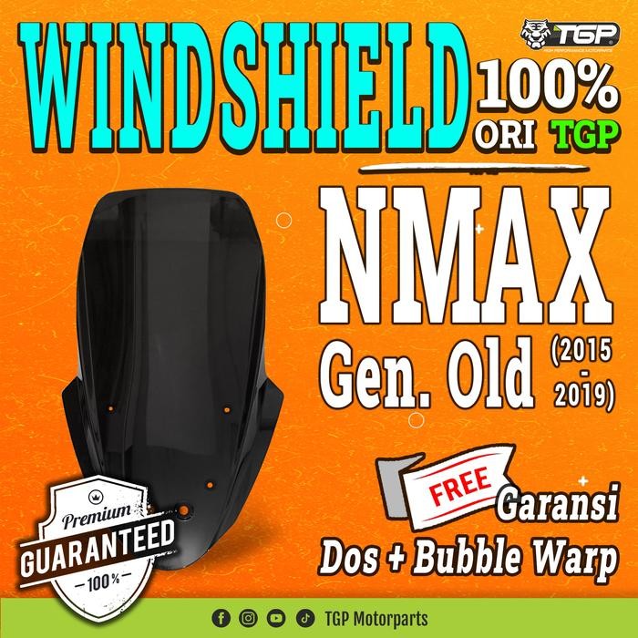 Accesories Nmax / Variasi Nmax / Wind Shield Nmax /Visor Tgp
