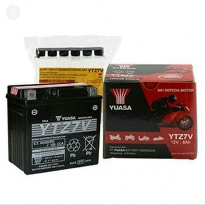 Aki Nmax Yuasa Ytz 7V 12V 6Amper