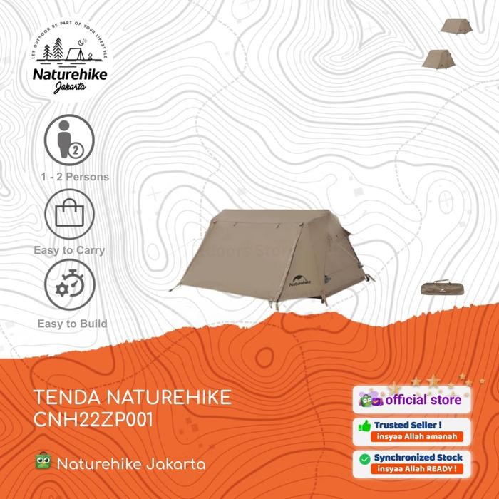 TENDA AUTOMATIC / OTOMATIS VELBED CAMPING NATUREHIKE CNH22ZP001