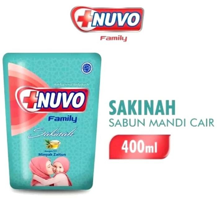 Nuvo Sabun Cair Sakinah 400ml Minyak Zaitun
