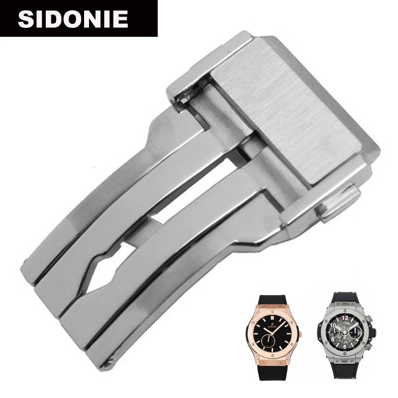 IMPORT 20mm 22mm 24mm Watch strap stainless steel Buckle for HUBLOT fusion classic big bang king