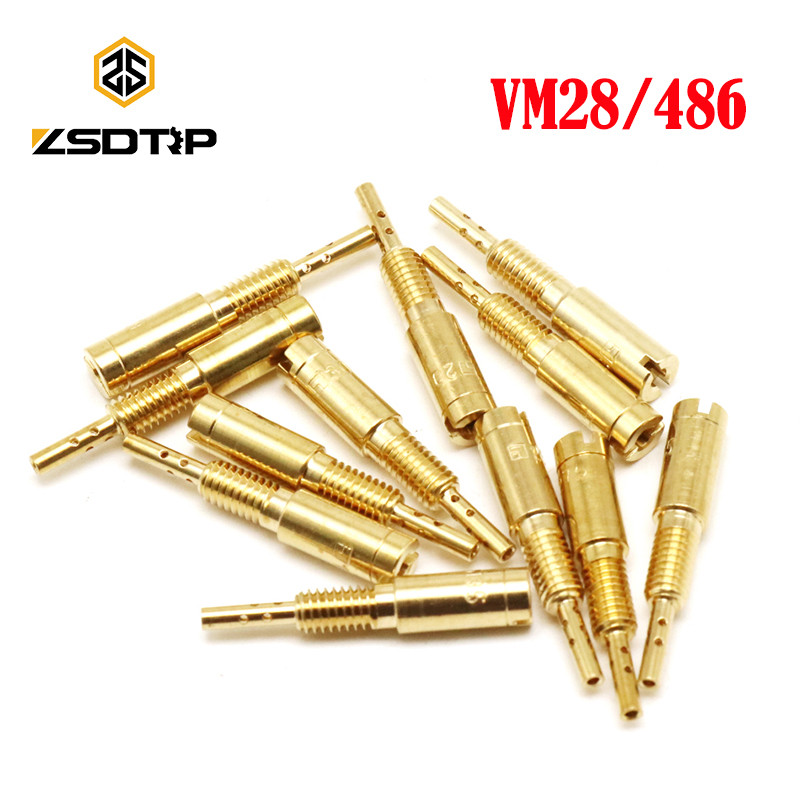 ZSDTRP 12pcs Mikuni Carburetor Pilot Jets Slow Jet For Mikuni HS40 HSR42/45/48 RS34-RS40 TM33 TM36 T