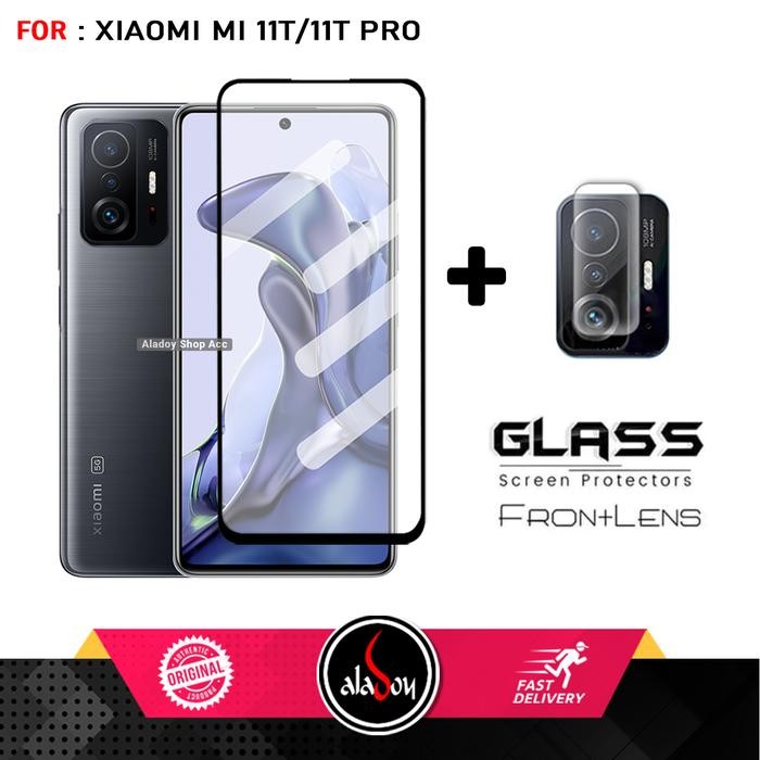 PAKET TEMPERED GLASS FOR XIAOMI MI 11T + TEMPERED GLASS CAMERA
