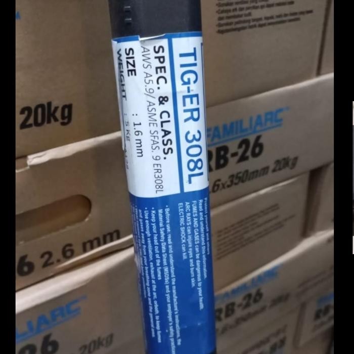 Terhemat Cpro Weld Kawat Las Tig-Er 308L Uk 1,6Mm Terlariss 