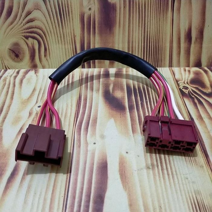 SOCKET KABEL SPUL ECU VARIO 110 LED BEAT FI ESP SCOPPY FI ESP K44 SOKET SPAREPART MOTOR