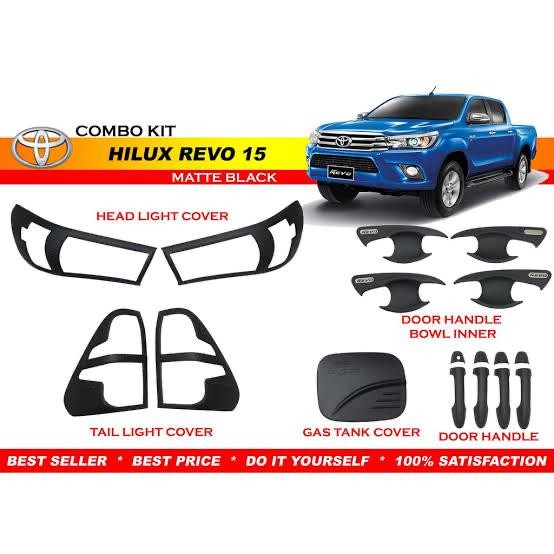 Ready Garnish Hilux Revo Fullset 2015 - 2020