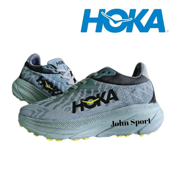 STOK TERBATAS  SEPATU LARI PRIA HOKA CHALLENGER ART 7 / SEPATU OLAHRAGA PRIA RUNNING OUTDOOR