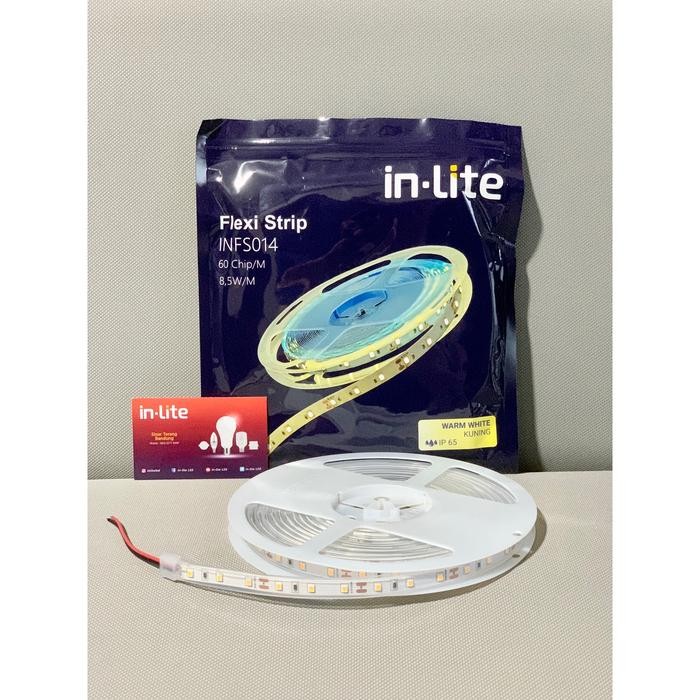 dfue- Flexi Strip Light Led Inlite 60 Chip/M 8.5W/M Ip65 Dc 12V - Infs014