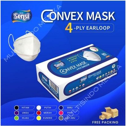 KJB Sensi Convex Mask / KF94 20pcs Earloop Surgical Mask