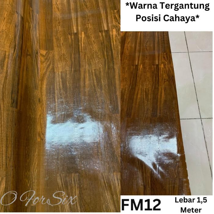 (New) (Roll 20 Meter) Karpet Plastik/Perlak Lantai /Meja/ Karpet Lantai Plastik Lebar 1,5 Meter