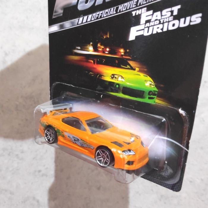 HOT WHEELS HOTWHEELS TOYOTA SUPRA FAST FURIOUS OFFICIAL MOVIE RARE