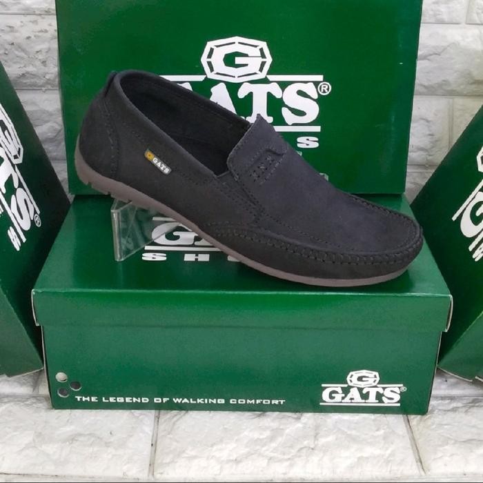dapi SEPATU FLAT SHOES GATS HK 0002 SEPATU KASUAL PRIA KULIT ORIGINAL