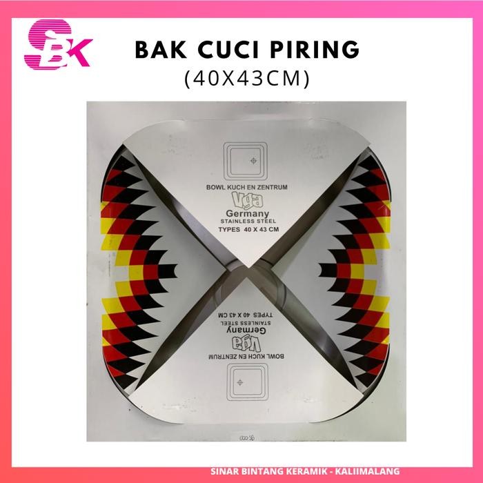 Bak Cuci Piring VIEGA 40X43 CM