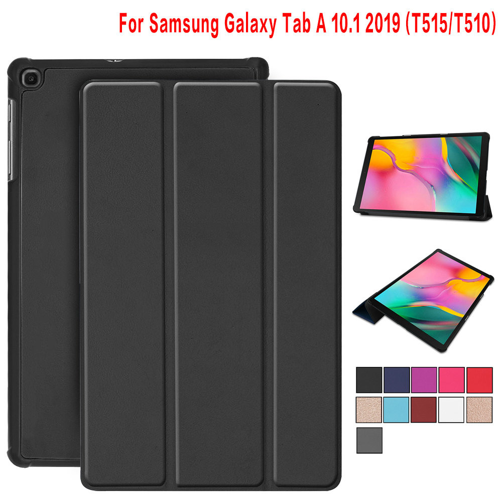 Smart Case For Samsung Galaxy Tab A 2019 Sm-T510 Sm-T515 T510 T515 Tablet Cover Stand Case For Tab A