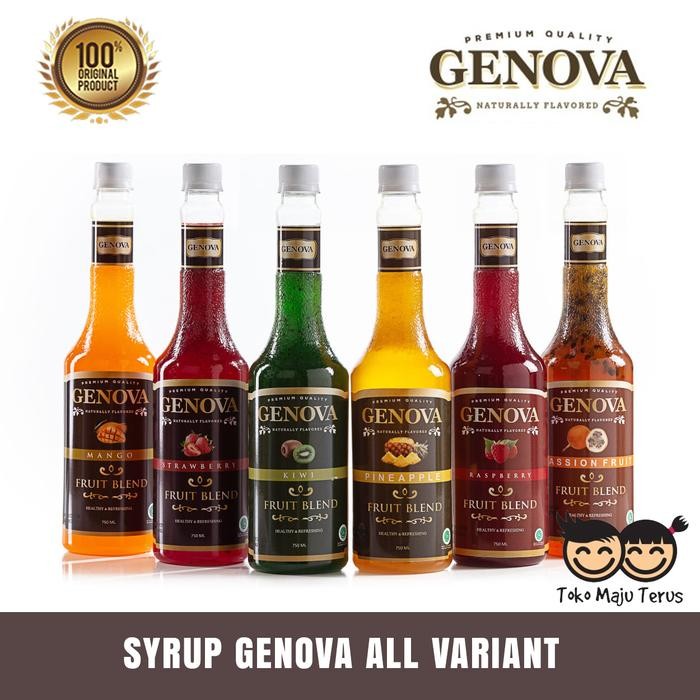 SYRUP GENOVA 750 ML