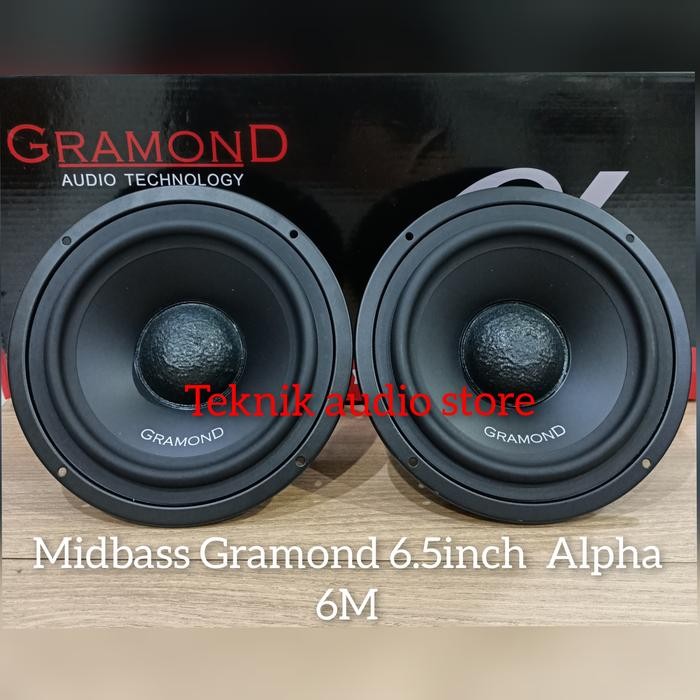 Speaker Midbass Gramond 6.5Inch Alpha 6M