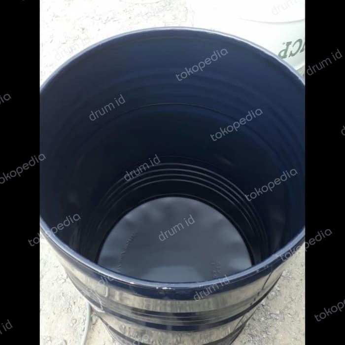 Tong Besi/Drum Bekas/Drum Besi Kapasitas 220 Liter Tutup Lebar Terlaris