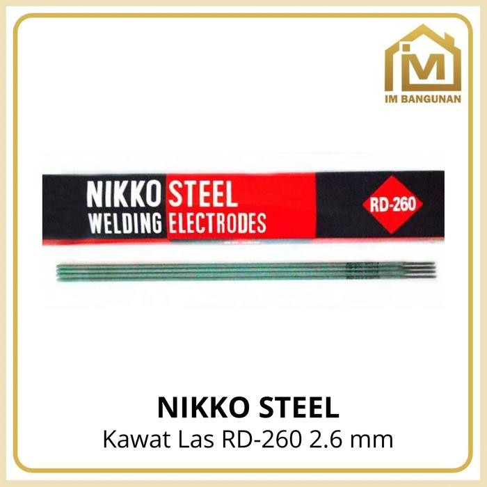 Kawat Las Nikko Steel RD-260 2.6mm / RD 260 2.6 mm 5 kg