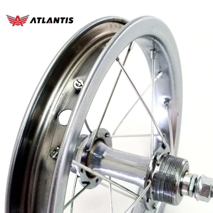 RODA RIMS VELG SEPEDA ANAK 12 INCHI DEPAN / BELAKANG BMX MINI GEROBAK