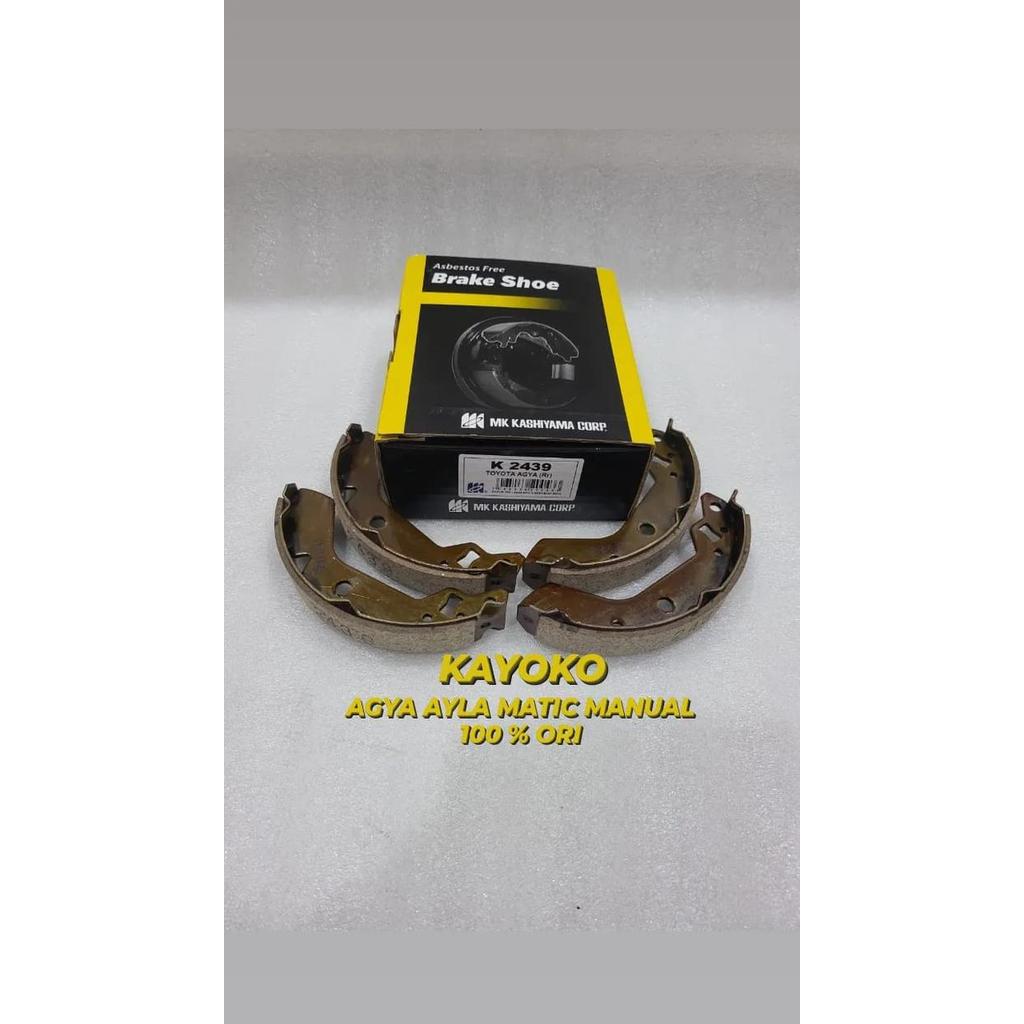 Kampas Rem Belakang Calya Sigra Mk 2436 Kashiyama Corp. 100% Ori Berkualitas