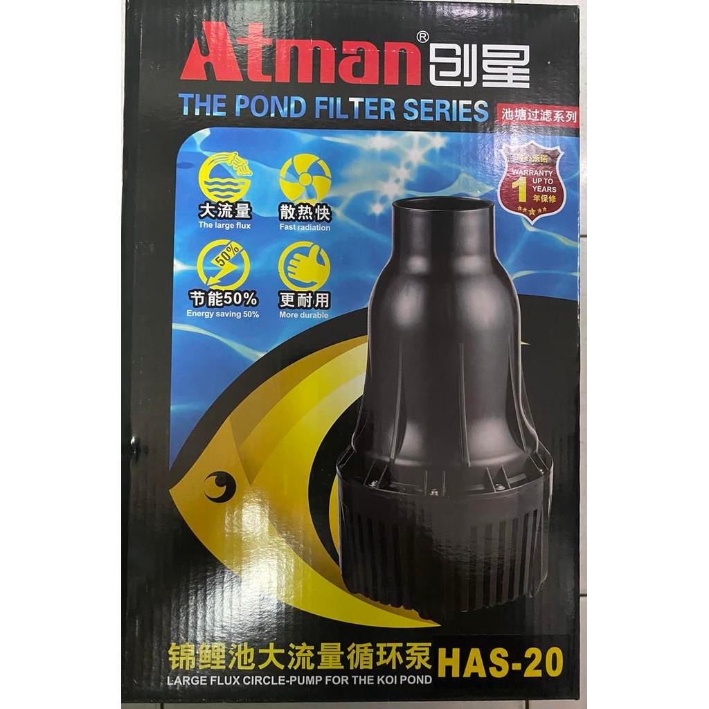 Pompa Air Kolam ATMAN HA-20