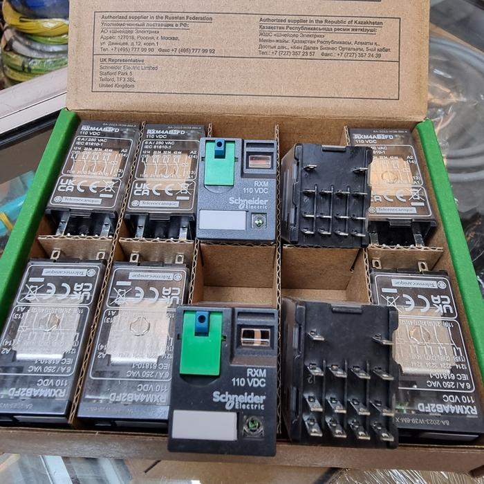 Rxm4Ab2Fd 110Vdc Relay Schneider Rxm4Ab2Fd