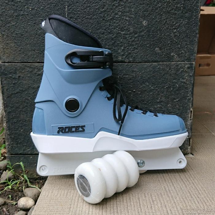 Sepatu Roda Aggresive Roces M12 Loco Blue Inline Skate