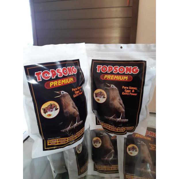 Topsong Top Song Premium Pakan Burung Wambi Hwa Mei Protein Tinggi #Gratisongkir